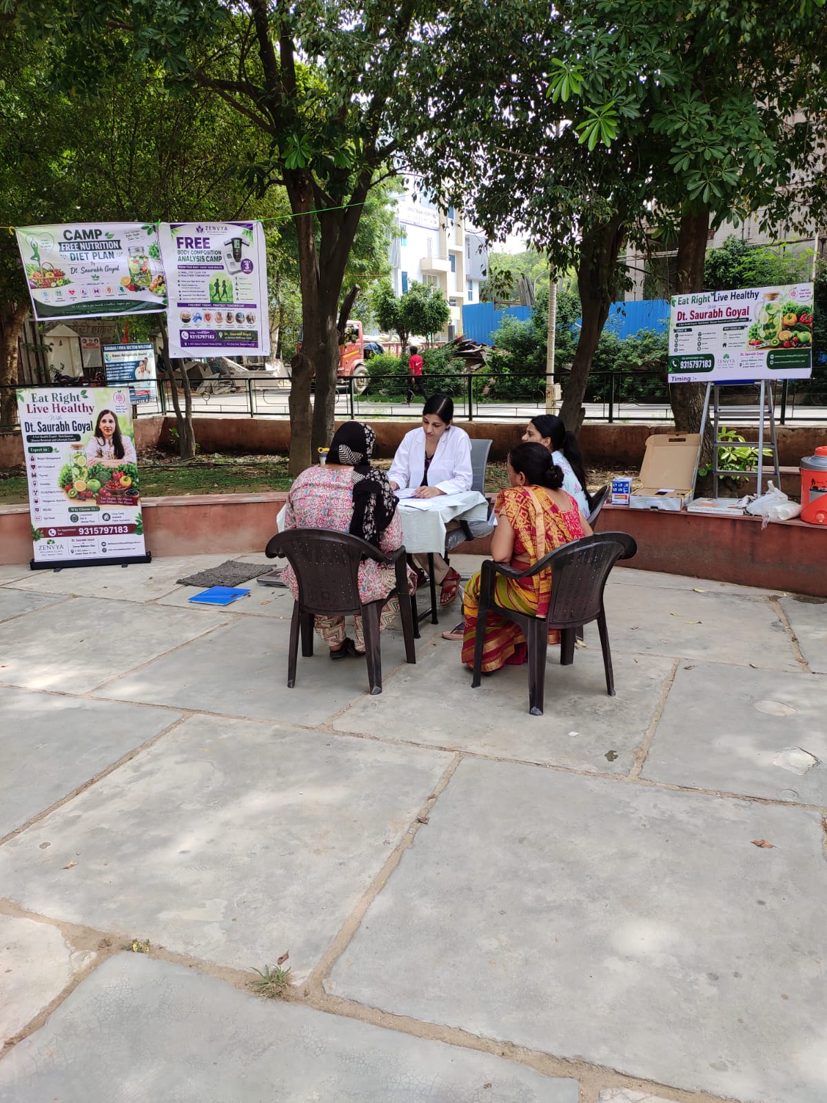 Free nutrition and diet plan camp by Dt. Saurabh Goyal