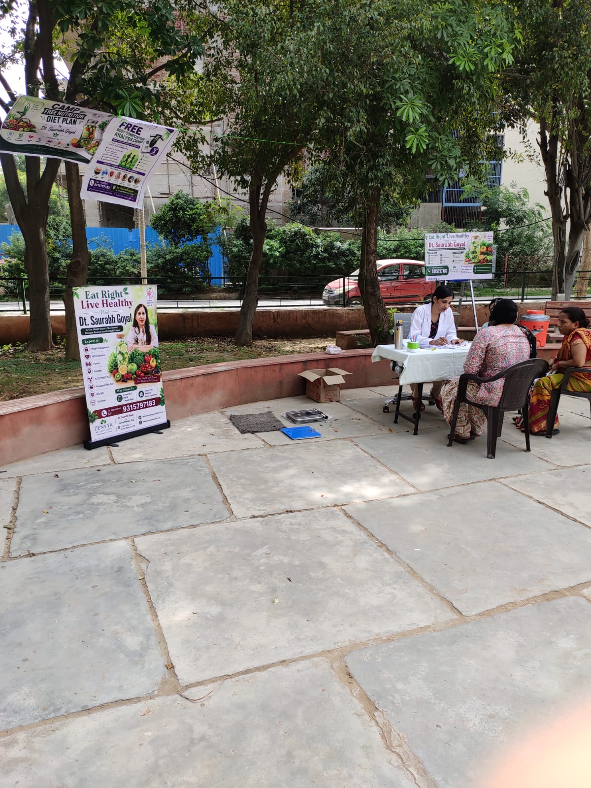 Body composition analysis camp in Greater Noida